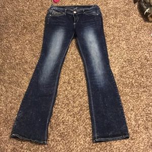 Bootcut/flare leg jeans 31x37 long
